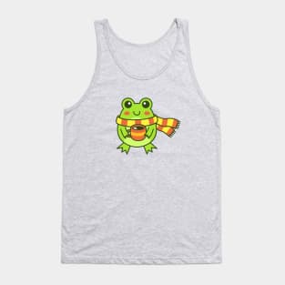 Fall Froggy Tank Top